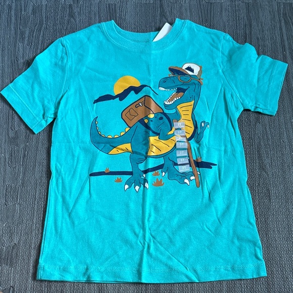 Carter's Other - Carter's Blue Dinosaur Short Sleeve Tee